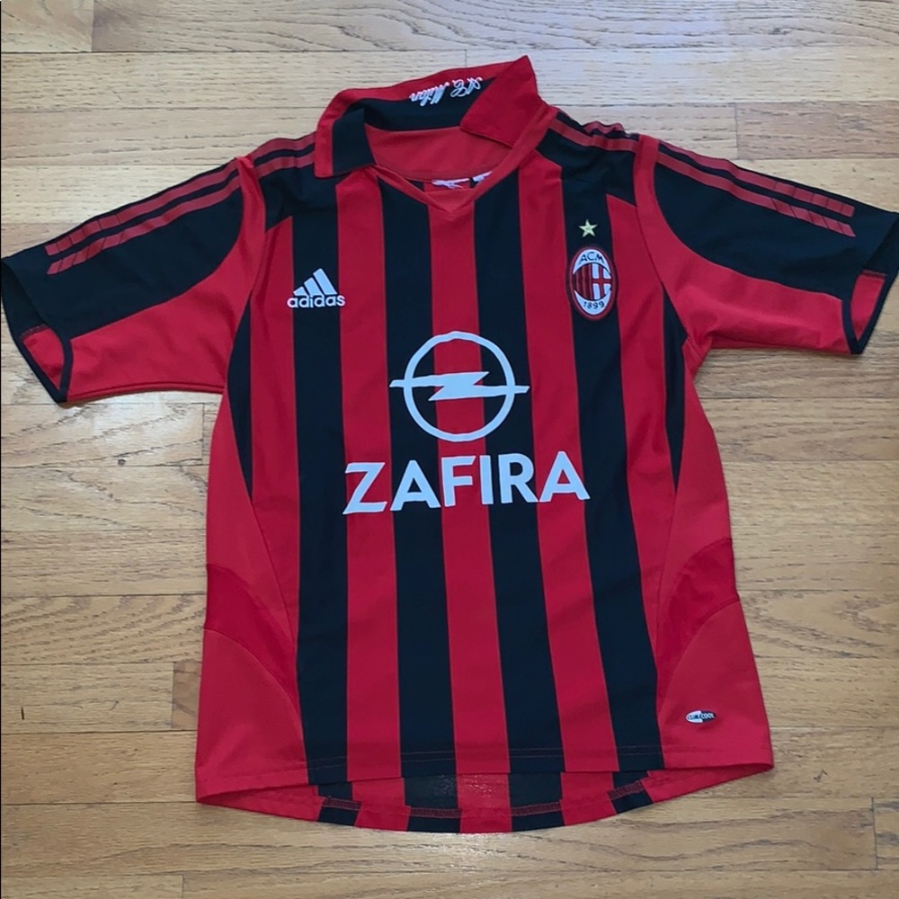 Adidas Zafira Jersey - Gilardino Red and Black